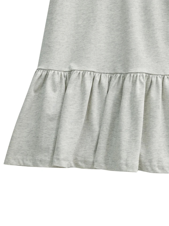 Cute Baby Girls Dress Summer 2025 Hot Sale New Half sleeve Casual Child Skirt Cartoon Bear Kids Princess Dress Holiday gifts